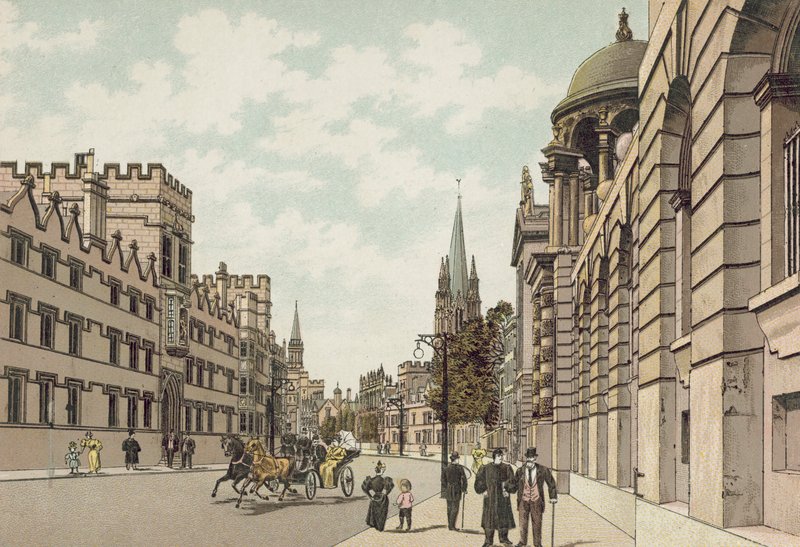 Oxford: High Street von English School