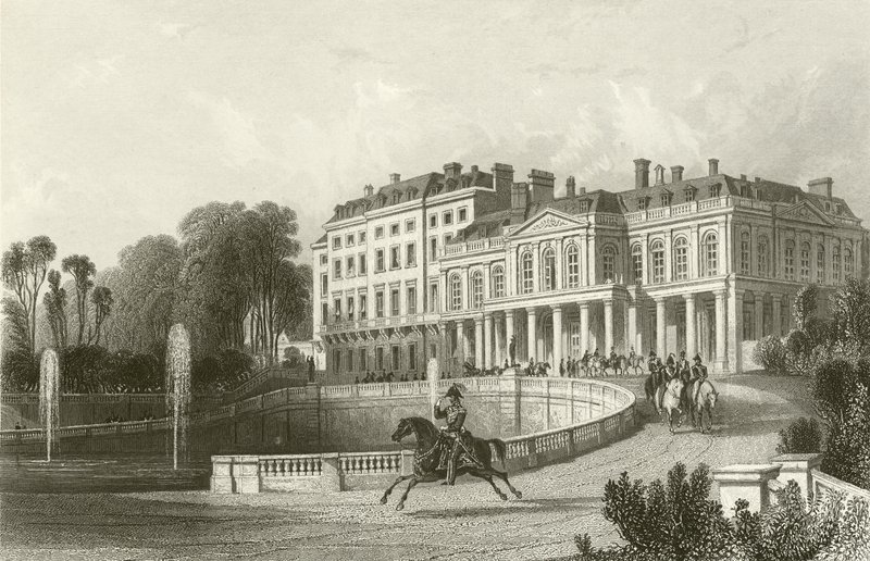 Palast von Saint-Cloud von English School