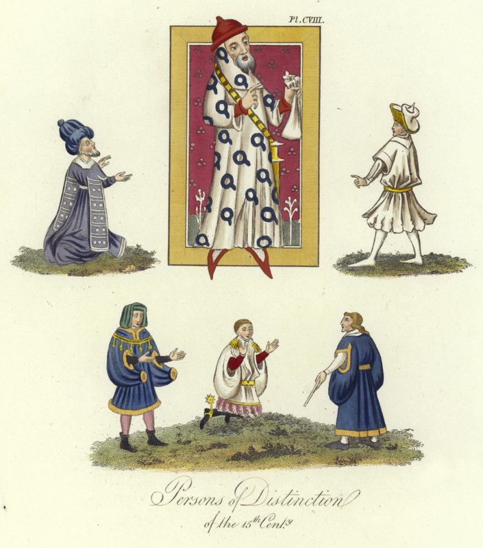 Personen von Rang des 15. Jahrhunderts von English School