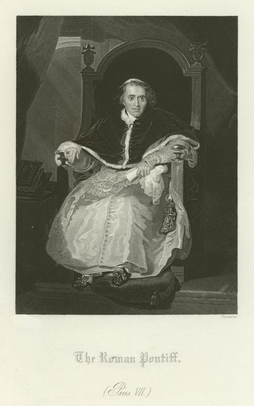 Papst Pius VII von English School