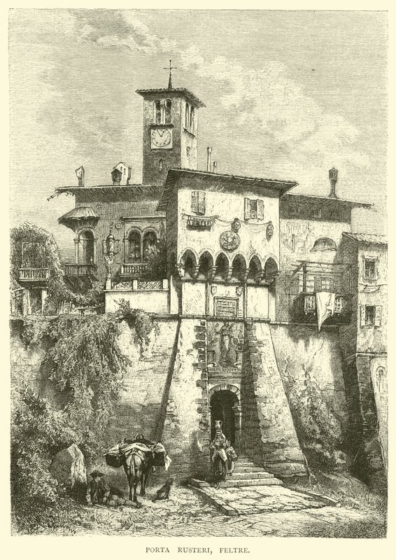 Porta Rusteri, Feltre von English School