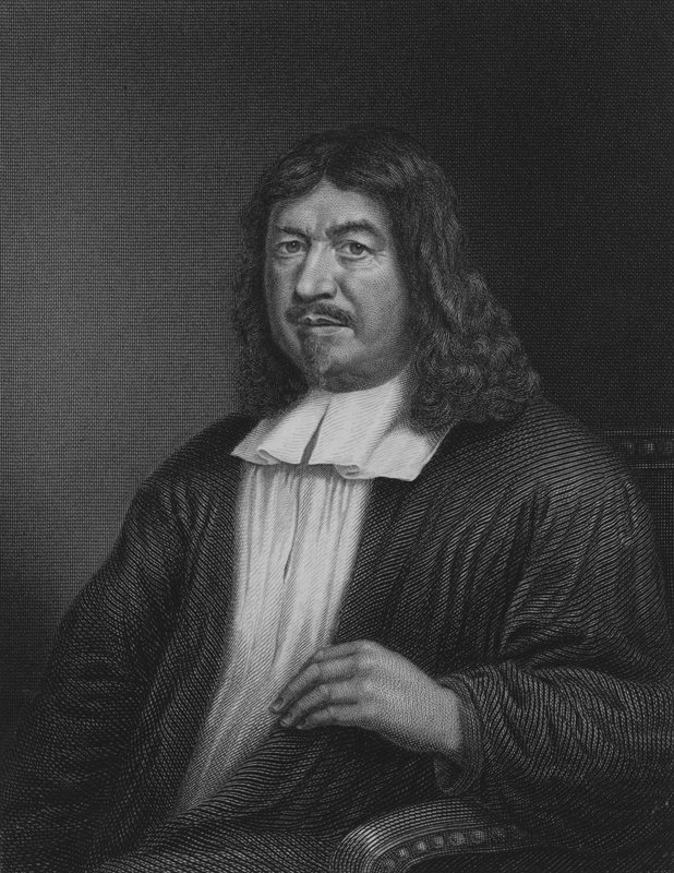 Porträt von John Bunyan (Gravur) von English School