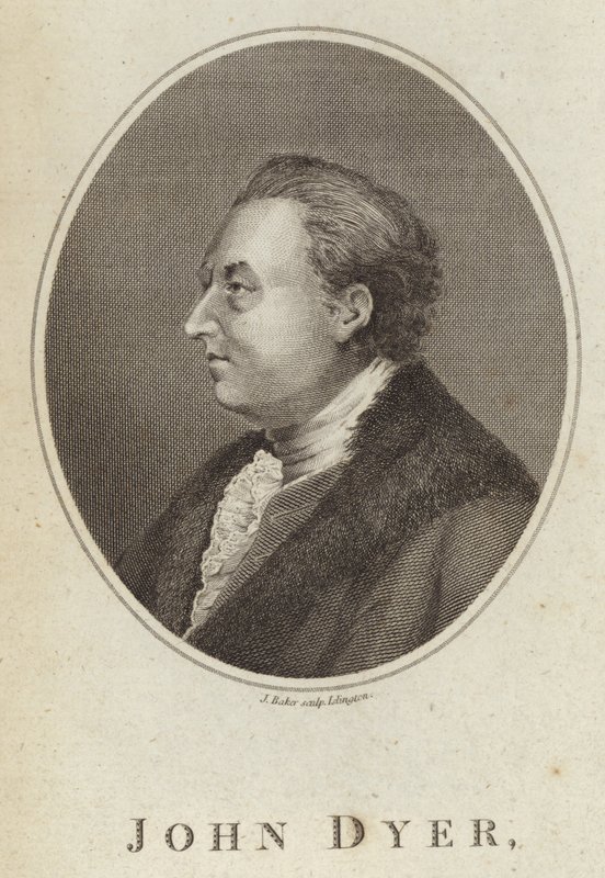 Porträt von John Dyer von English School