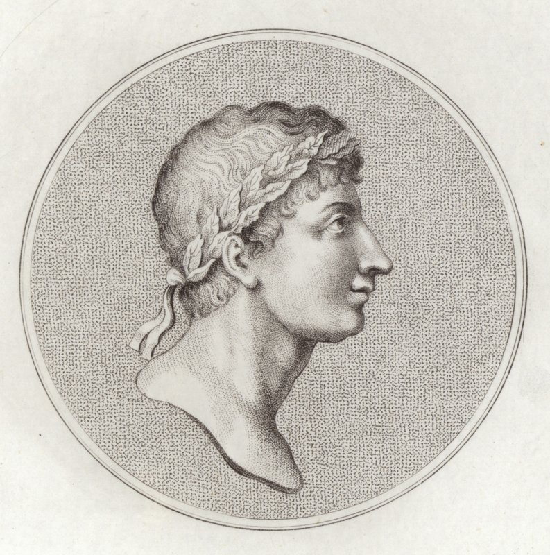 Porträt von Ovid von English School