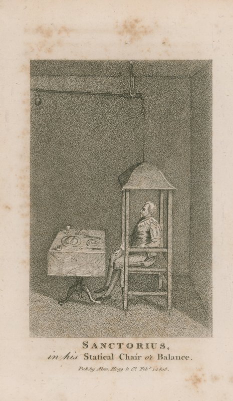 Porträt von Sanctorius von English School