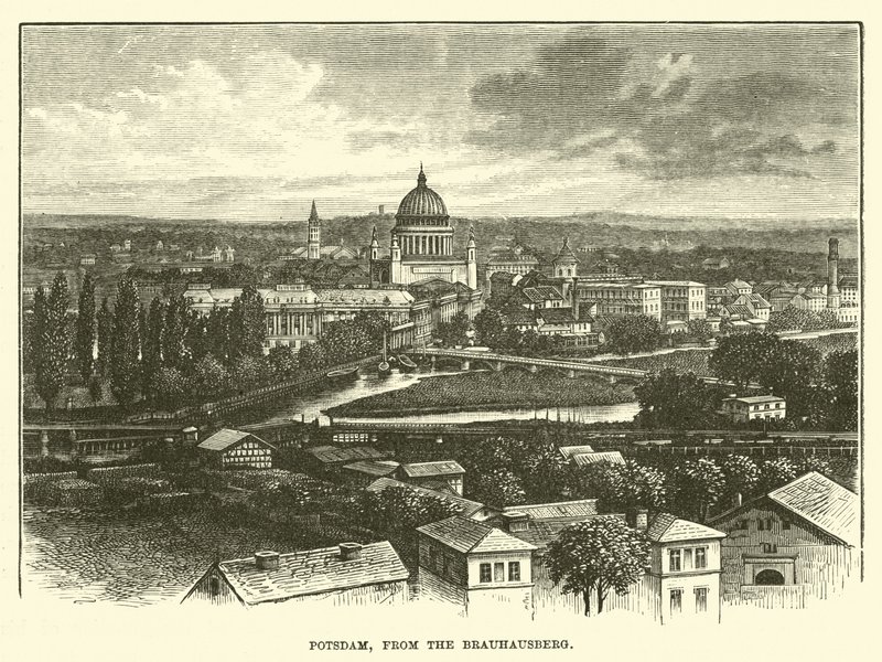Potsdam, vom Brauhausberg von English School