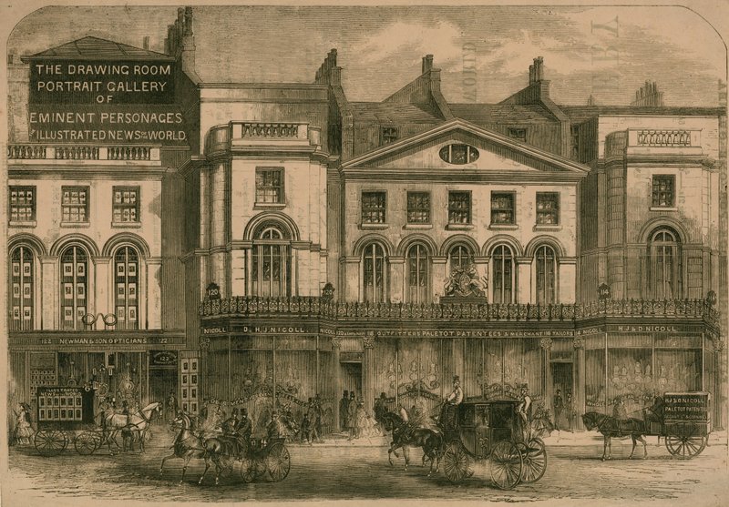 Regent Street, London, Ostseite von English School