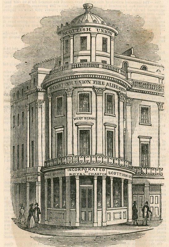 Scottish Union Insurance Company, The Strand, London von English School