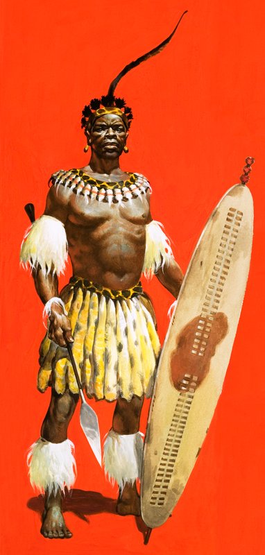Shaka, der Zulu-Krieger von English School