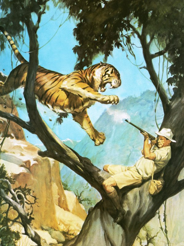 Tigerjagd von English School
