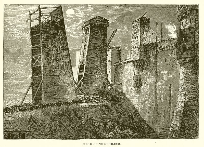 Belagerung des Piraeus von English School