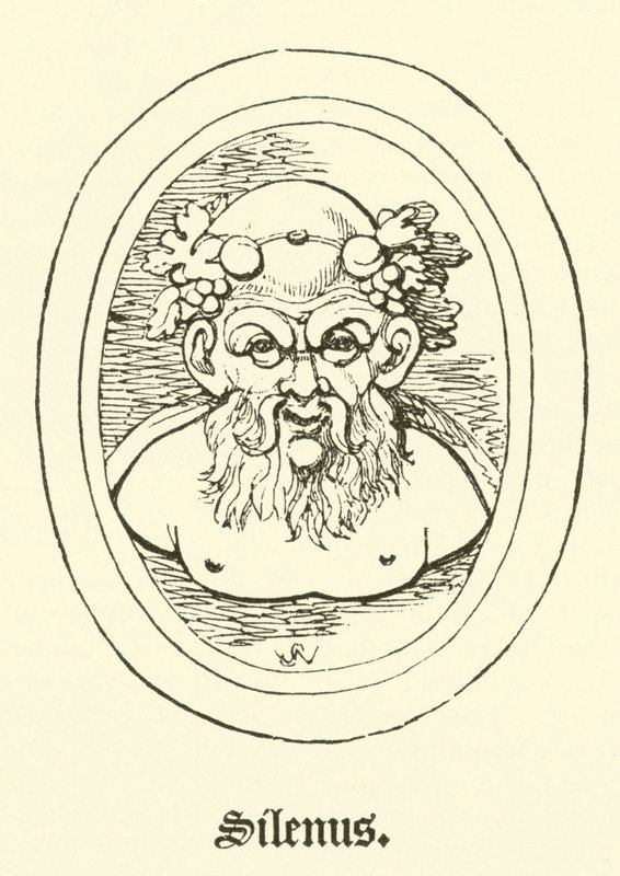 Silenus (Gravur) von English School