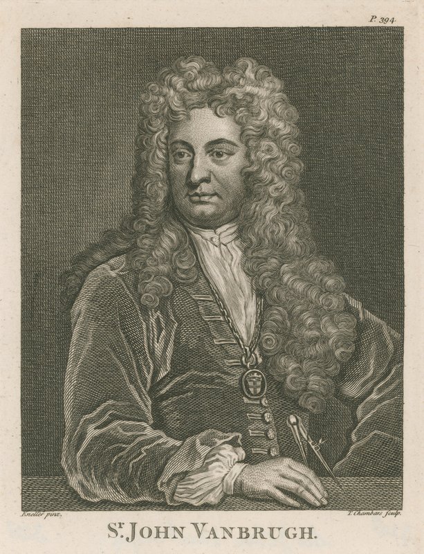 Sir John Vanbrugh, Architekt und Dramatiker von English School