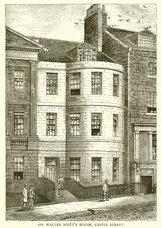 Sir Walter Scotts Haus, Castle Street von English School