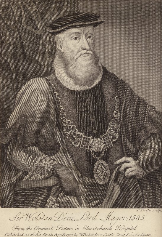 Sir Wolstan Dixie, Lord Mayor von English School