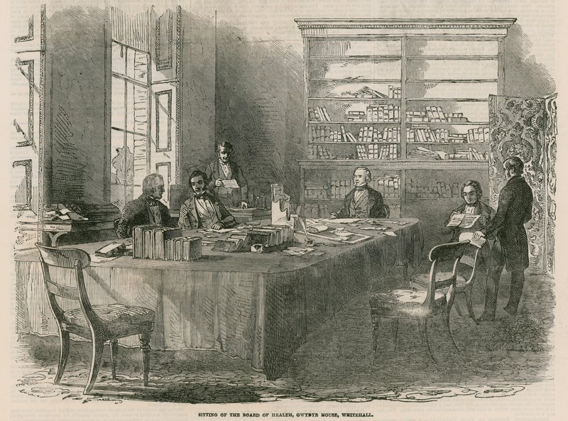 Sitzung des Gesundheitsamtes von English School