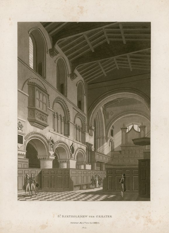 St. Bartholomew the Greater, Smithfield von English School
