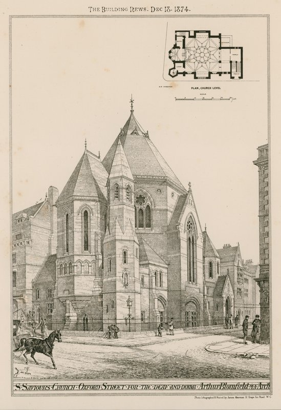 St. Saviours Kirche, Oxford Street von English School
