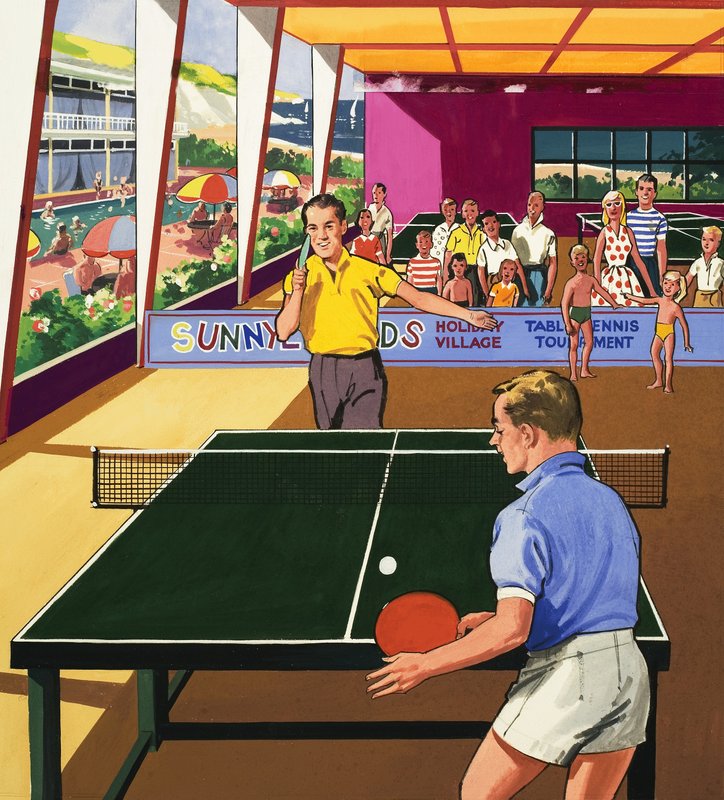 Tischtennisspieler von English School