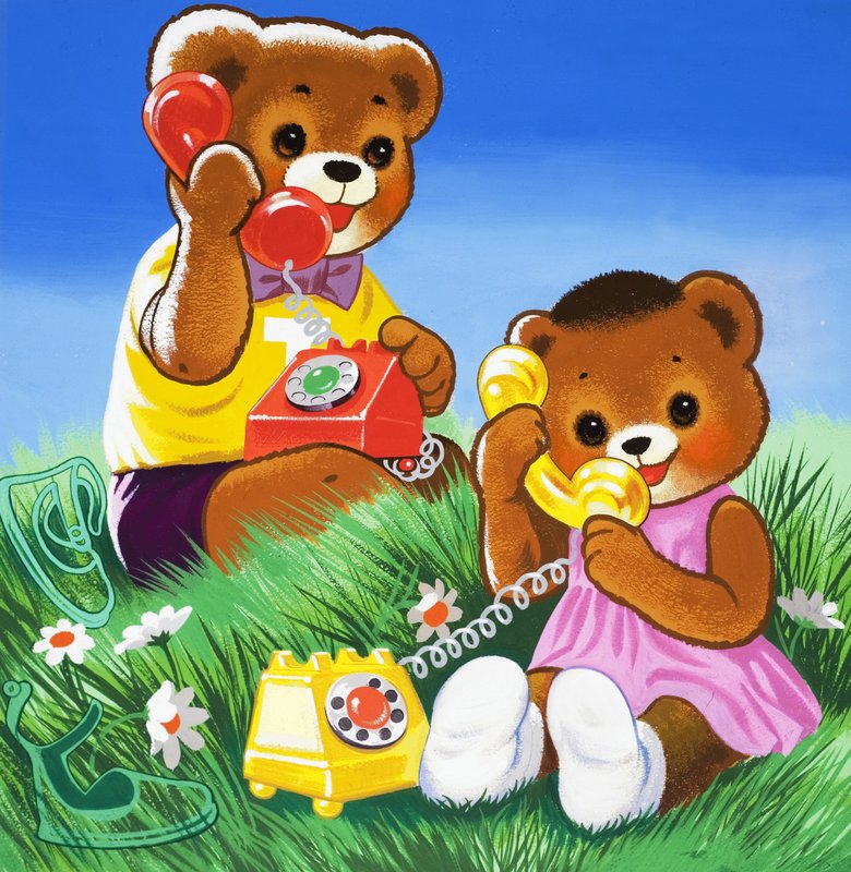 Teddybär (mit versteckten Objekten) von English School
