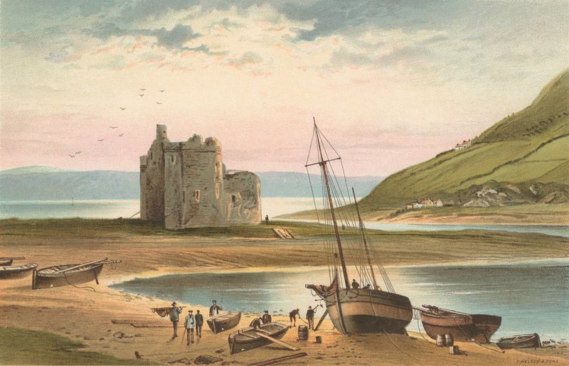 Das Schloss, Loch Ranza von English School