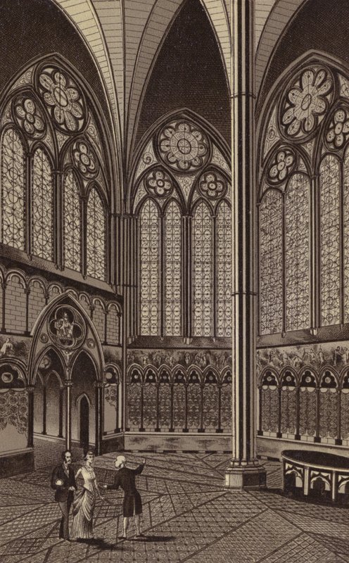 Das Kapitelhaus, Kathedrale von Salisbury von English School