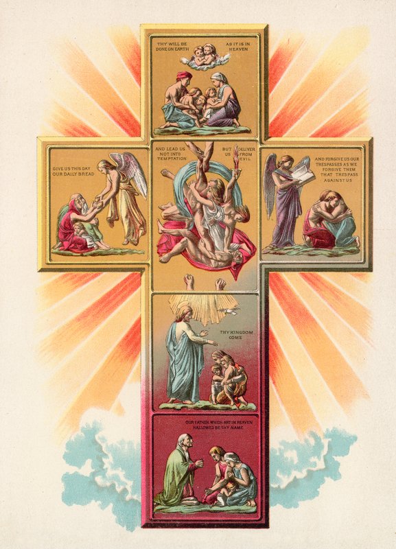 Das Kreuz des Gebets von English School