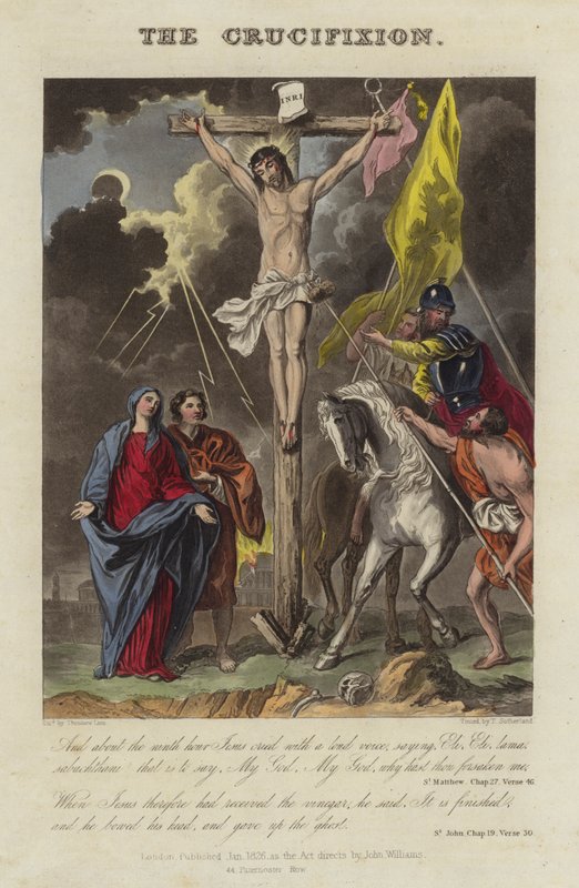 Die Kreuzigung Jesu Christi von English School