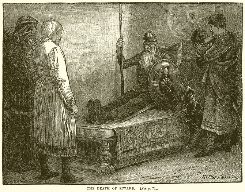 Der Tod von Siward von English School