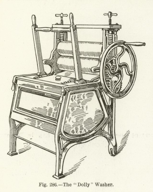 Die Dolly Waschmaschine von English School