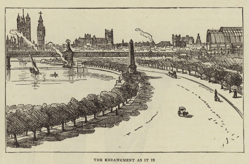 Das Embankment wie es ist von English School