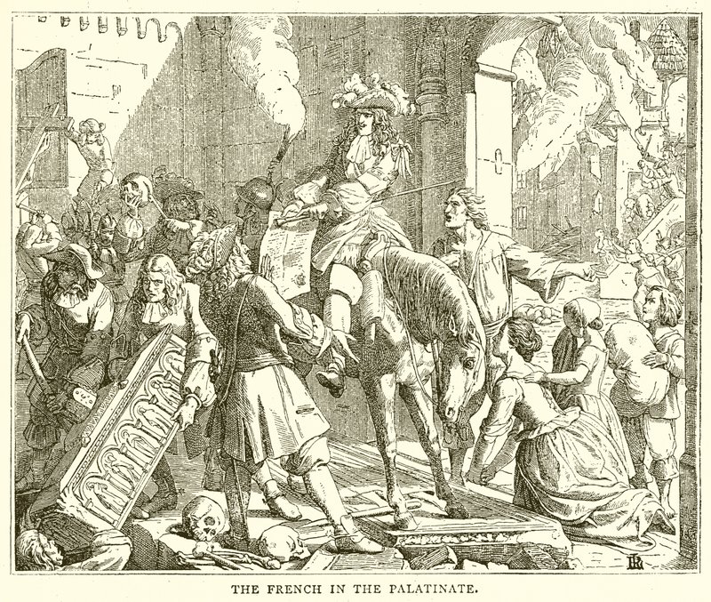 Die Franzosen in der Pfalz von English School