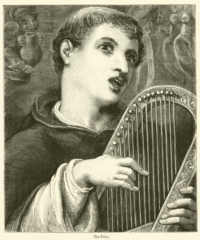 Der Mönch (Stich) von English School