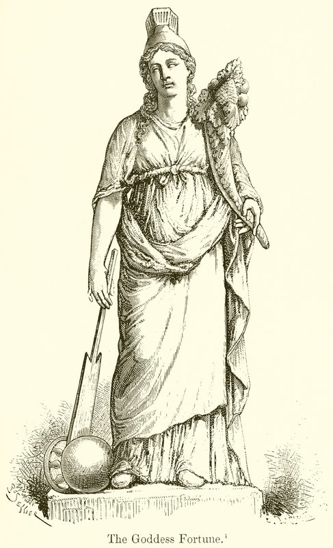 Die Göttin Fortuna von English School