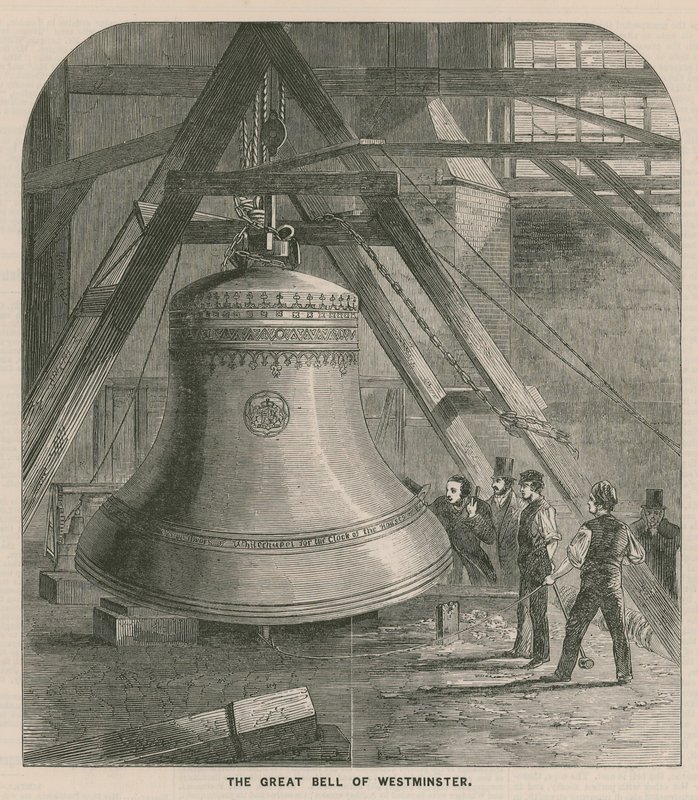 Die Große Glocke von Westminster von English School