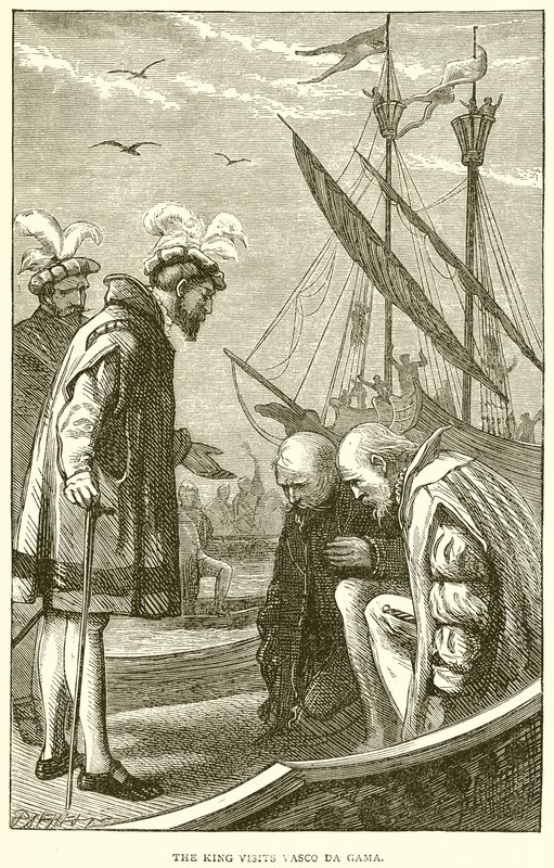 Der König besucht Vasco da Gama von English School