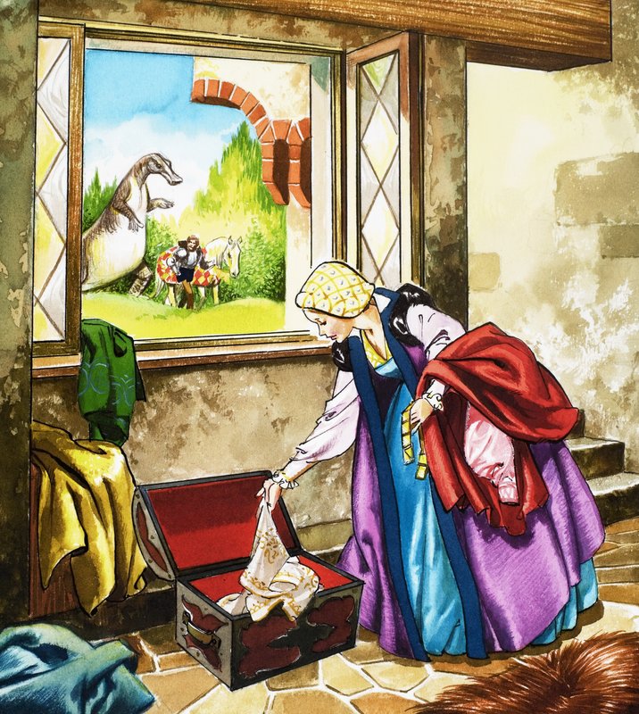 Die Dame und der Drache von English School