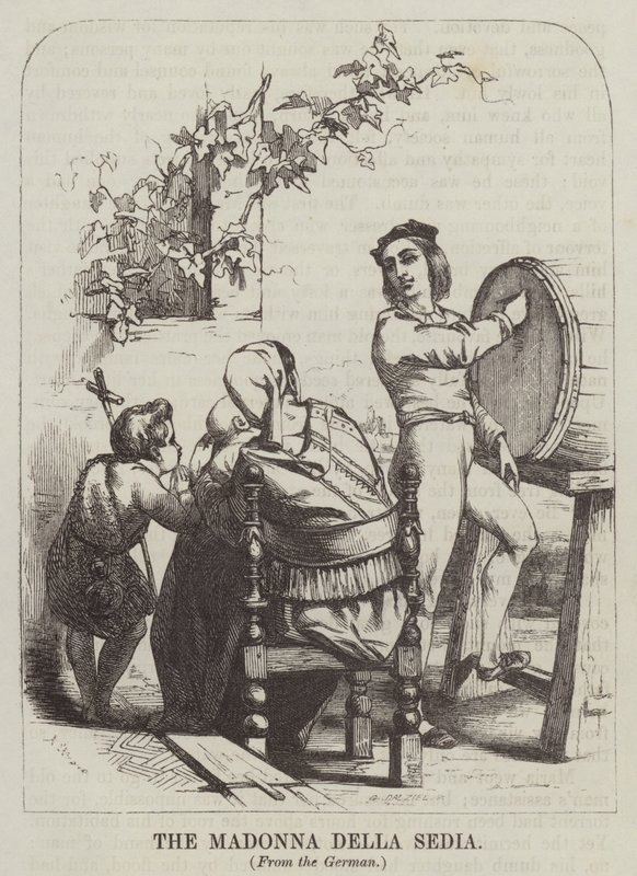 Die Madonna della Sedia von English School