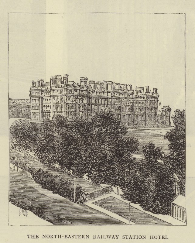 Das Hotel des Nordöstlichen Bahnhofs von English School