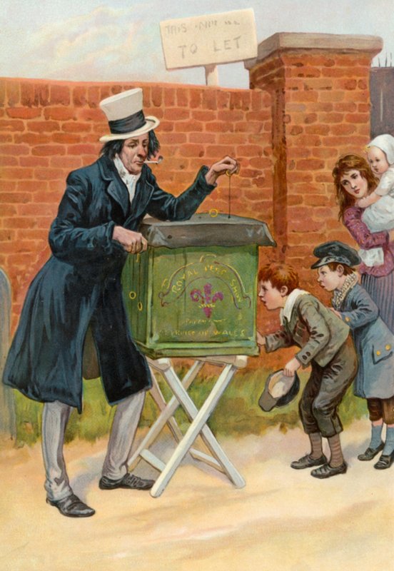 Das Guckkastenbild von English School