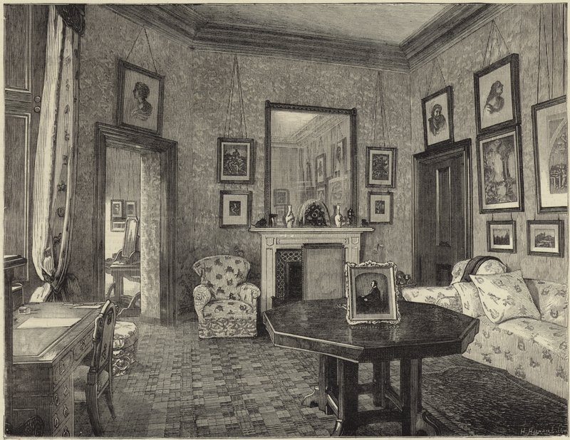 Die Königin in Balmoral von English School