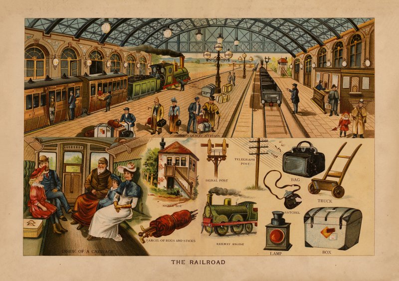 Die Eisenbahn von English School