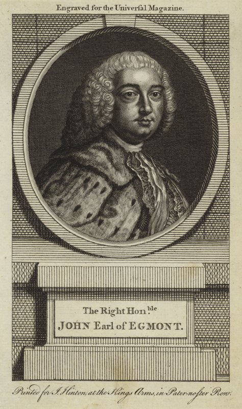 Der hochwürdige John Earl of Egmont von English School