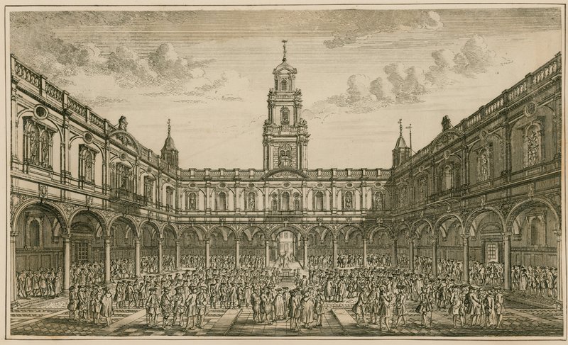 Die Royal Exchange, London von English School
