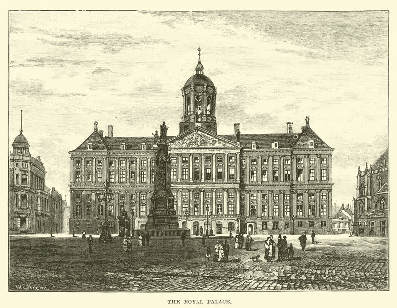 Der Königspalast von English School