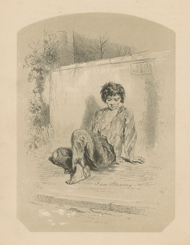 Der Straßenbettler von English School