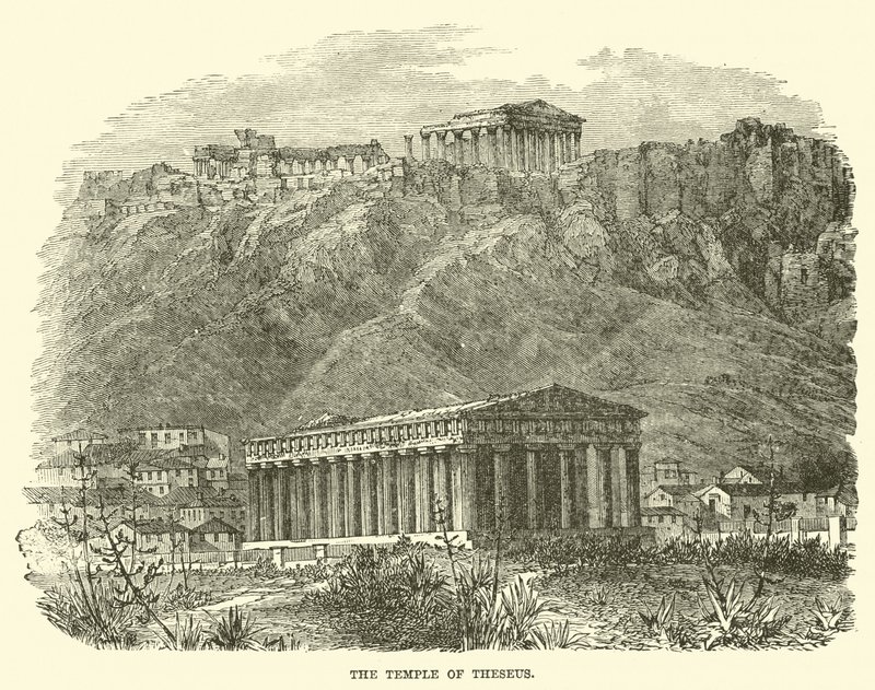 Der Tempel des Theseus von English School