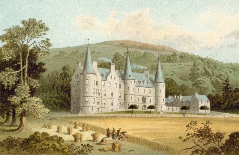 Das Trossachs Hotel, Schottland von English School