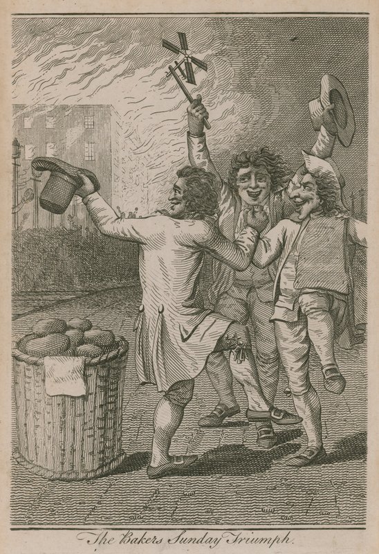 Der Triumph des Bäckers am Sonntag von English School