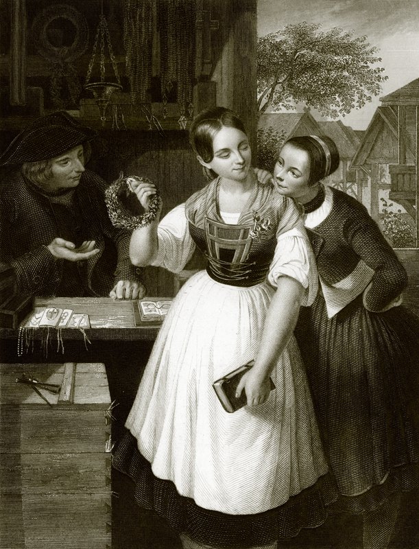 Der Brautkranz von English School